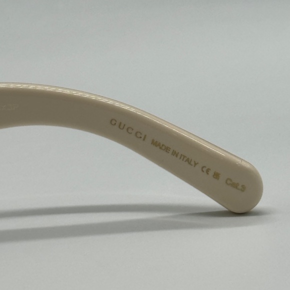 NEW GG1403SK 004 GUCCI BEIGE BROWN SQUARE WOMEN GUCCI SUNGLASSES - Picture 9 of 10